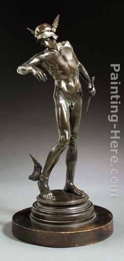 Perseus Arming painting - Alfred Gilbert Perseus Arming art painting